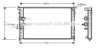 AVA QUALITY COOLING PE2232 Radiator, engine cooling
